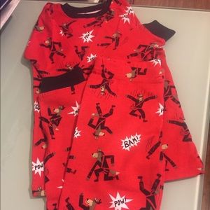 Carters 100% Cotton PJ Set Boys Size 6 NWOT